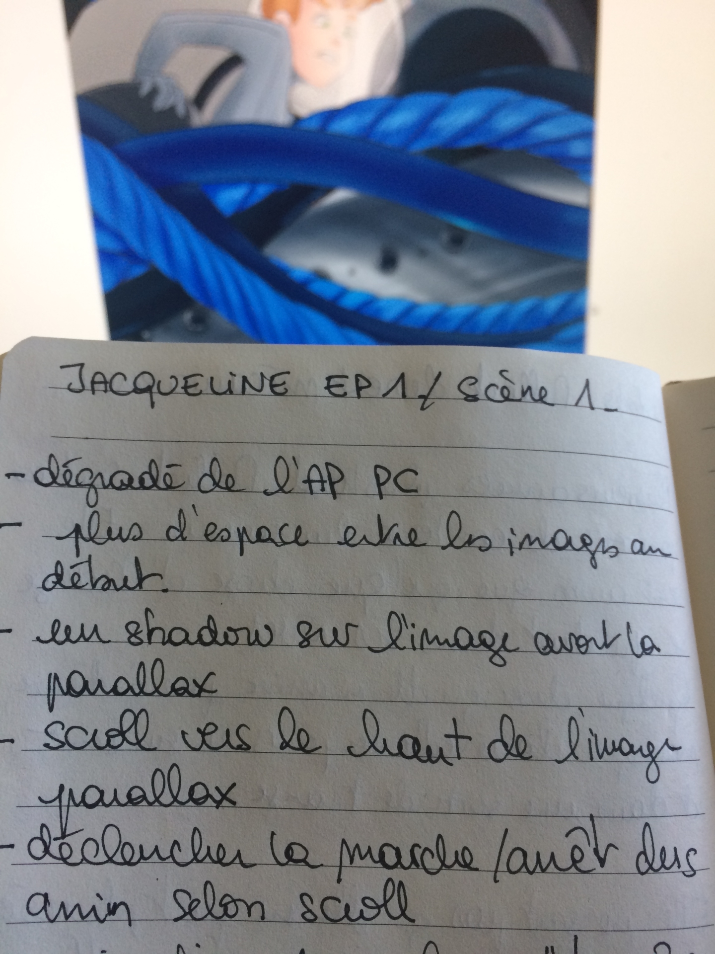 Croquis des Magic Beans