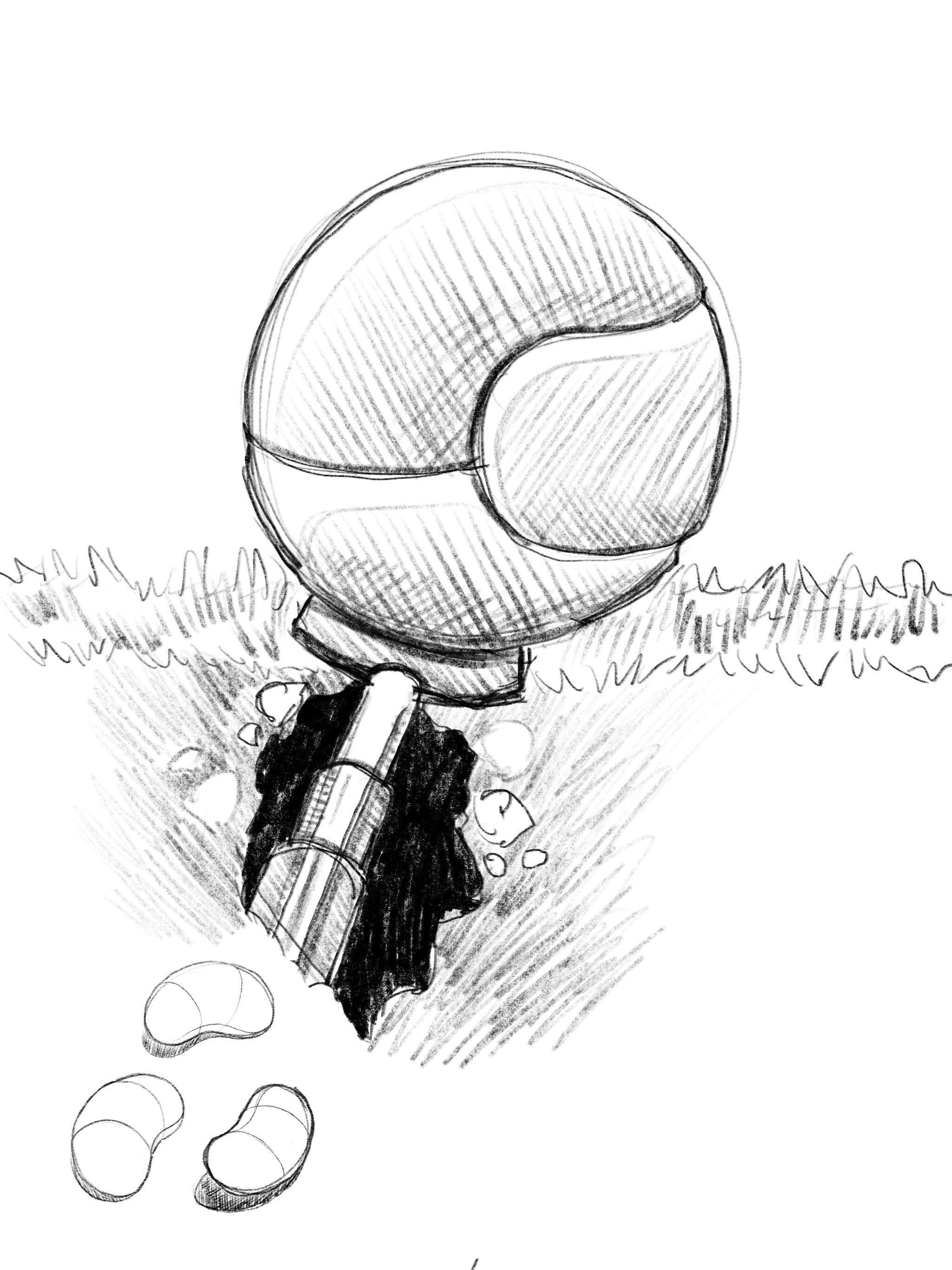 Croquis des Magic Beans
